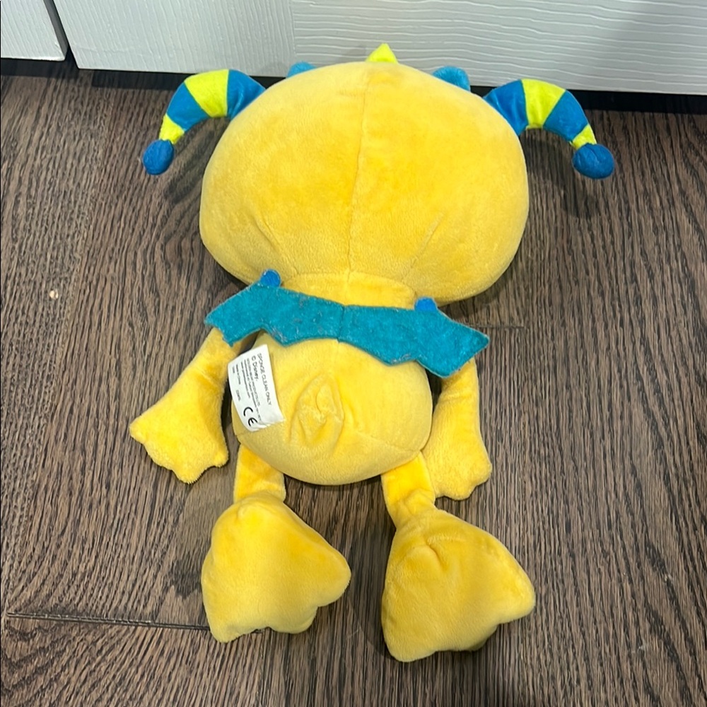 Yellow and Blue Monster Plush Toy - Picture 2 of 2